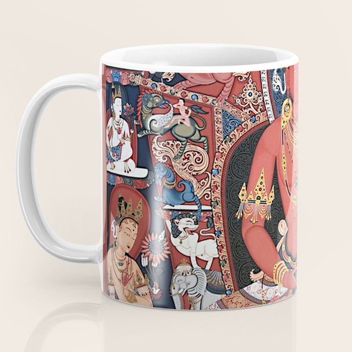 Amitabha Buddha Tibetan Buddhist Thangka Coffee Mug Gallery Image 3