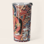 Amitabha Buddha Tibetan Buddhist Thangka Travel Mug Gallery Image 2