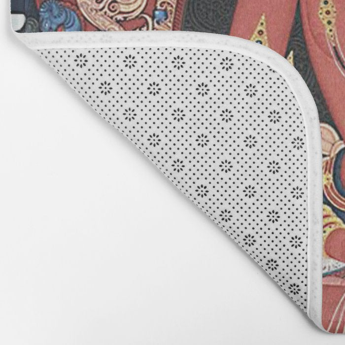 Amitabha Buddha Tibetan Buddhist Thangka Bath Mat Gallery Image 2
