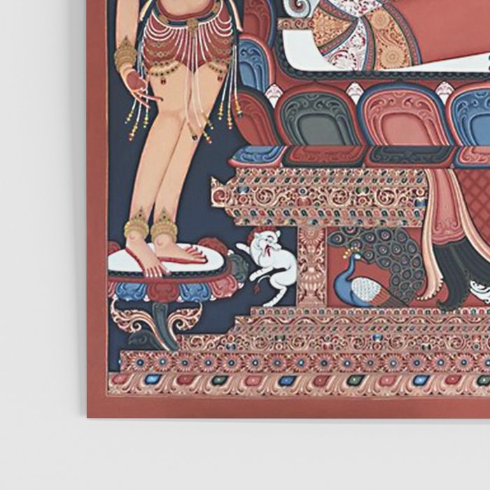 Amitabha Buddha Tibetan Buddhist Thangka Poster Gallery Image 3