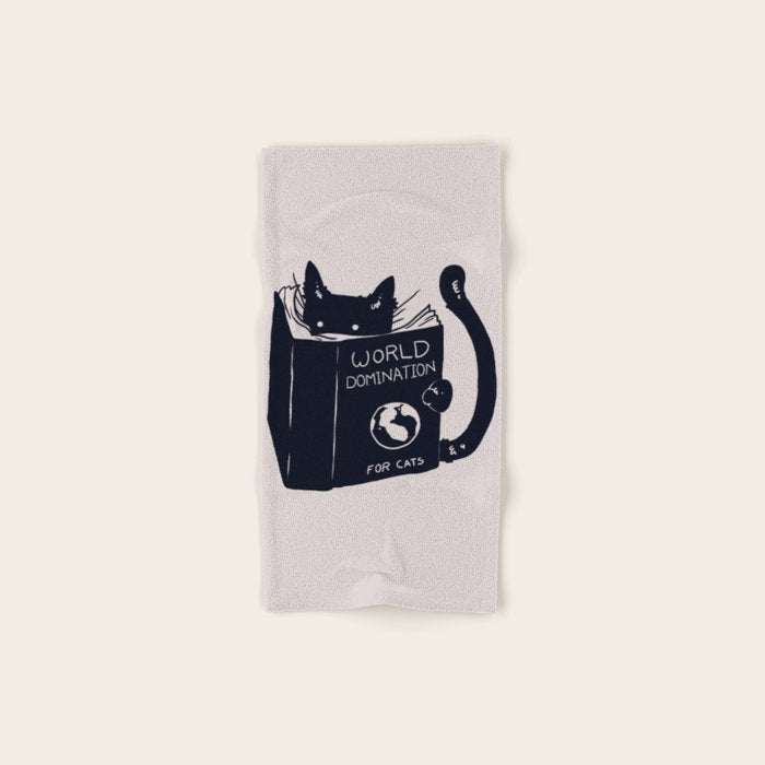 World Domination For Cats Bath Towel Gallery Image 1