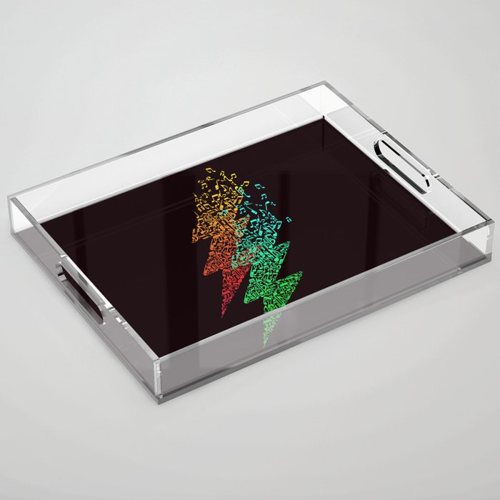 Electro music Acrylic Tray Gallery Image 1