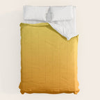 ORANGE Bright Ombre Color Pattern  Comforter Gallery Image 6