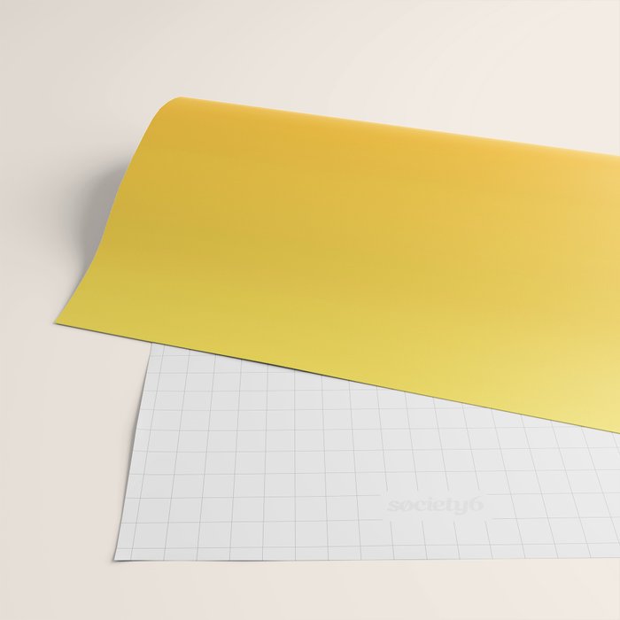 ORANGE Bright Ombre Color Pattern  Wrapping Paper Gallery Image 2