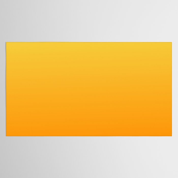 ORANGE Bright Ombre Color Pattern  Tablecloth Gallery Image 2