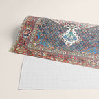 Bakhtiari Central Persian Rug Print Wrapping Paper Gallery Image 2