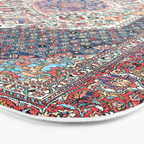 Bakhtiari Central Persian Rug Print Bath Mat Gallery Image 3