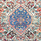 Bakhtiari Central Persian Rug Print Coffee Mug Gallery Image 2