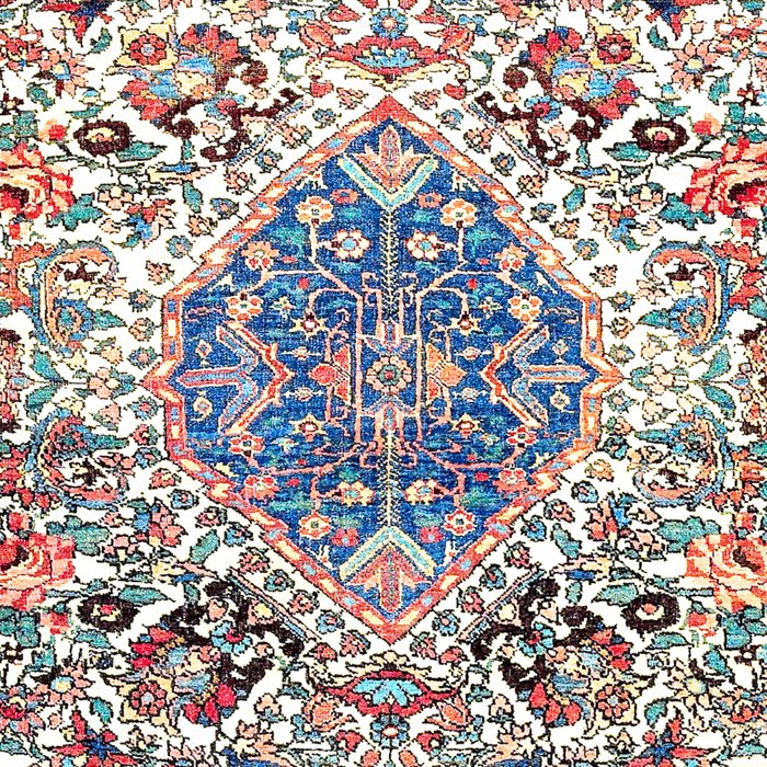 Bakhtiari Central Persian Rug Print Coffee Mug Gallery Image 2