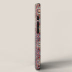 Bakhtiari Central Persian Rug Print iPhone Case Gallery Image 2