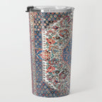 Bakhtiari Central Persian Rug Print Travel Mug Gallery Image 3