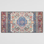 Bakhtiari Central Persian Rug Print Desk Mat Gallery Image 3