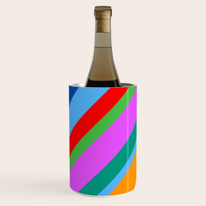 Pride without Prejudice - Rainbow Shadows Wine Chiller Gallery Image 2