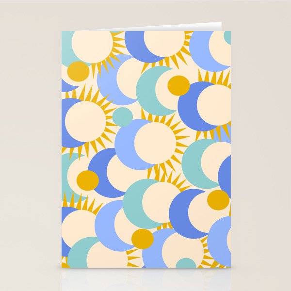 Celestial Eclipse Stationery Card Gallery Image 2