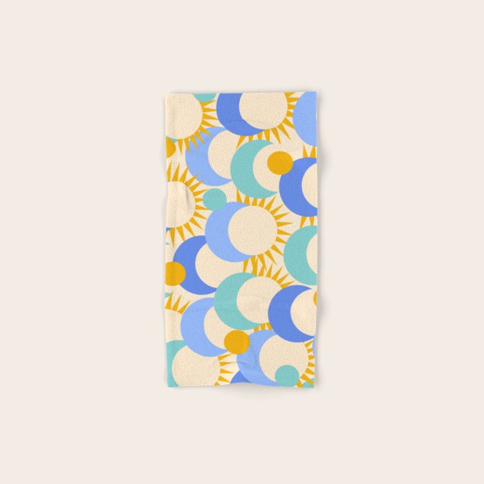 Celestial Eclipse Bath Towel Gallery Image 1