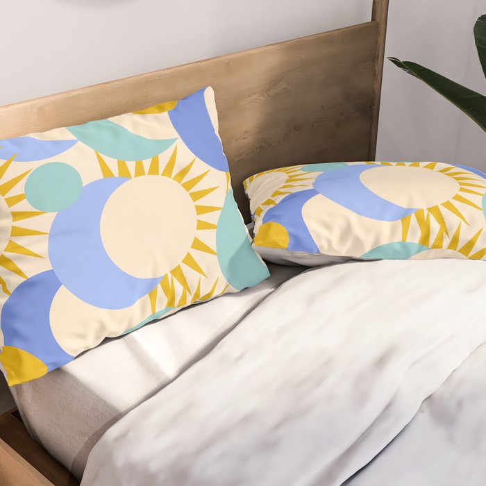 Celestial Eclipse Pillow Sham Gallery Image 2
