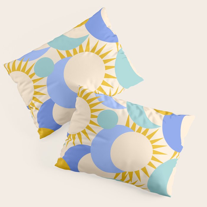 Celestial Eclipse Pillow Sham Gallery Image 1