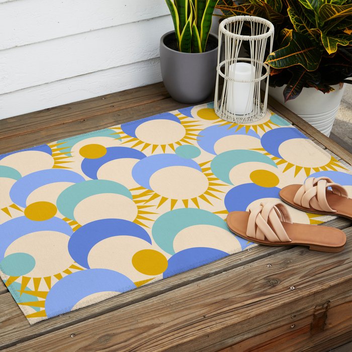 Celestial Eclipse Outdoor Rug Gallery Image 2