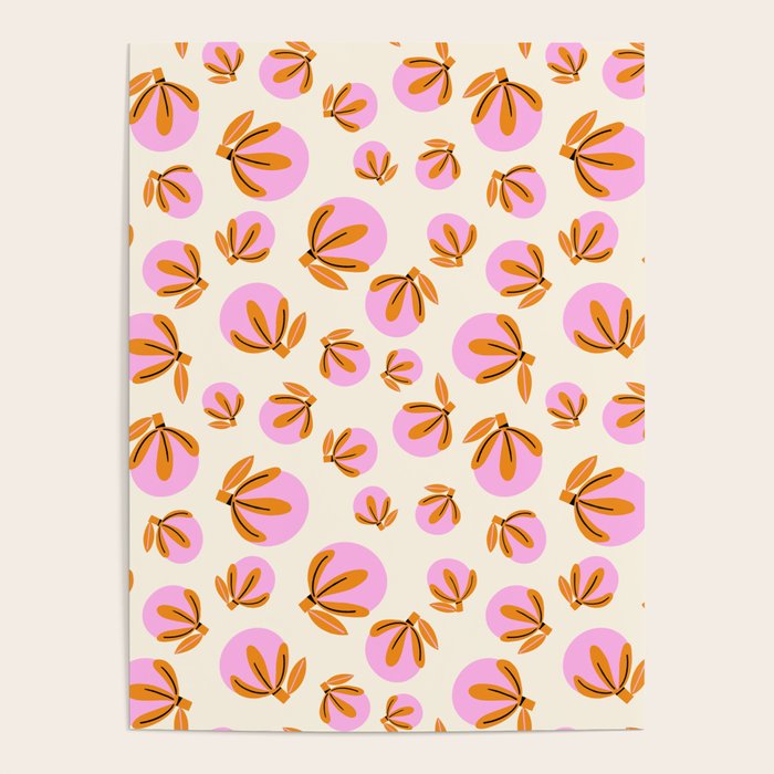Happy Blooms Pattern Poster Gallery Image 4