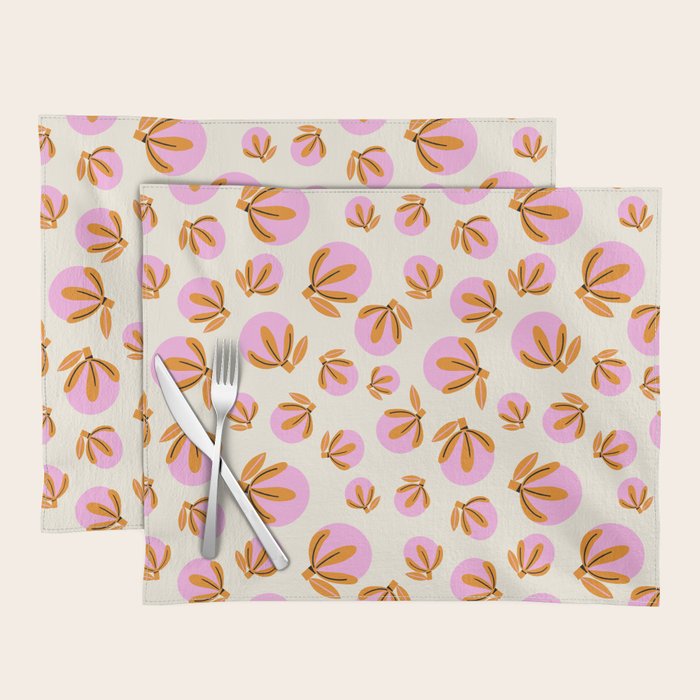 Happy Blooms Pattern Placemat Gallery Image 1
