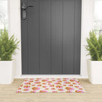Happy Blooms Pattern Welcome Mat Gallery Image 3