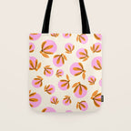 Happy Blooms Pattern Tote Bag Gallery Image 1