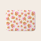 Happy Blooms Pattern Bath Mat Gallery Image 1