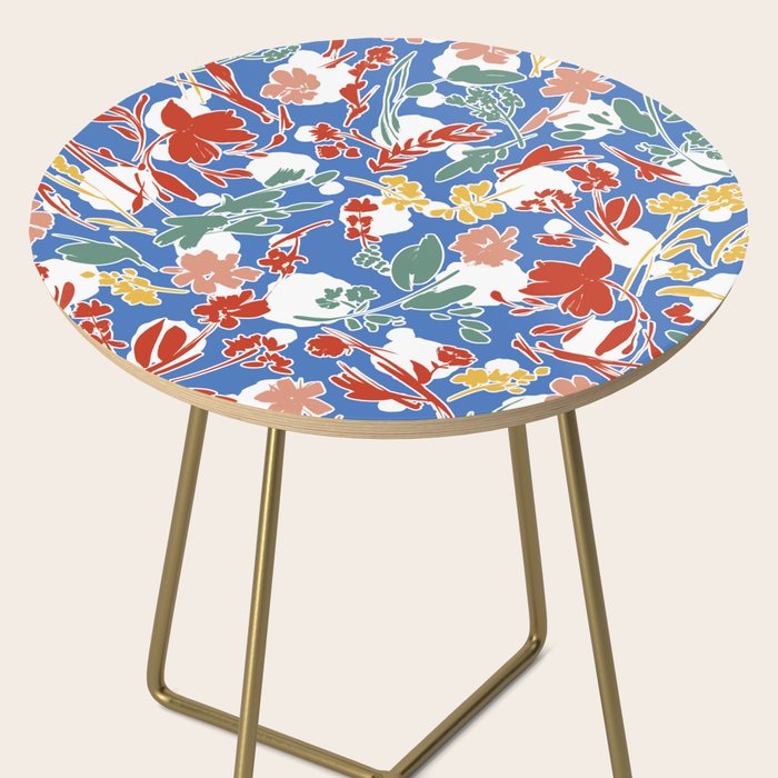 Wild colorful flowery meadow B Side Table Gallery Image 2