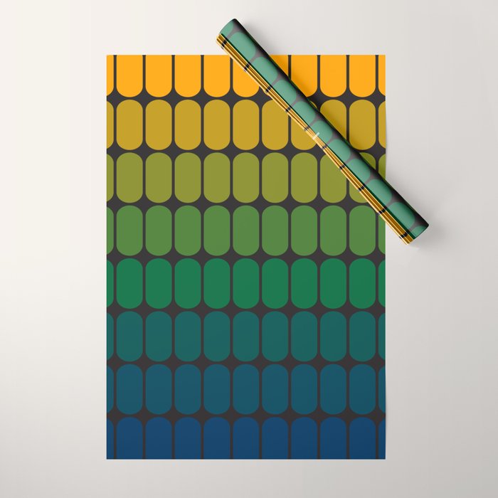 Verdant Capsule Wrapping Paper Gallery Image 1
