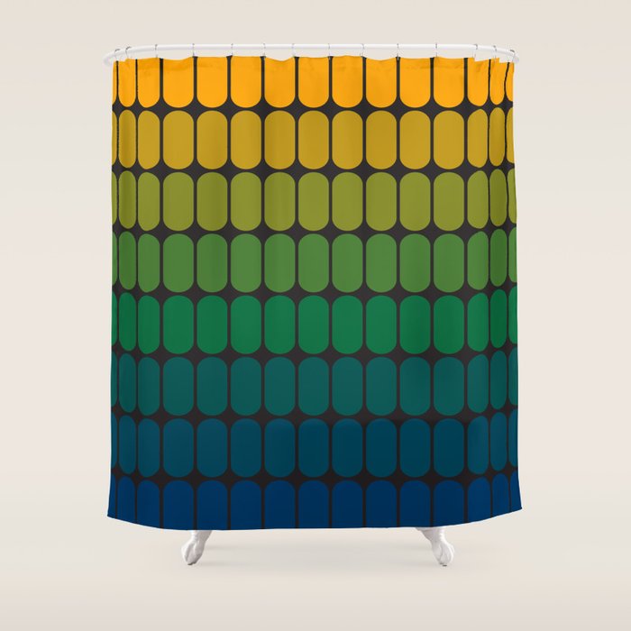 Verdant Capsule Shower Curtain Gallery Image 1