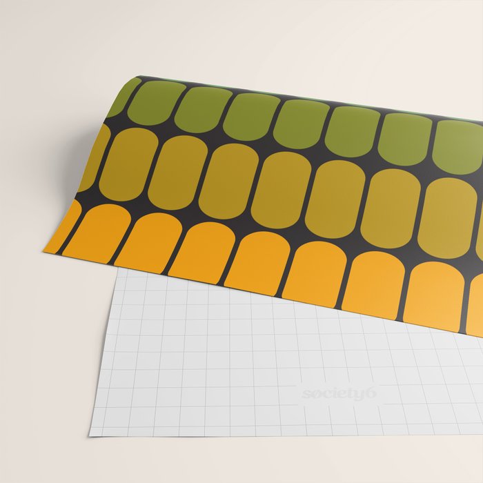 Verdant Capsule Wrapping Paper Gallery Image 2