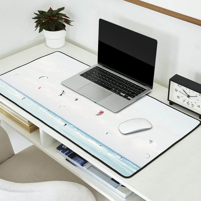 Kite Surfing Desk Mat Gallery Image 2