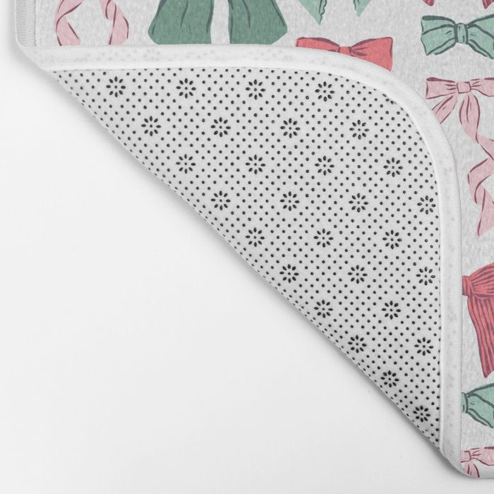 Christmas Bows  Bath Mat Gallery Image 2