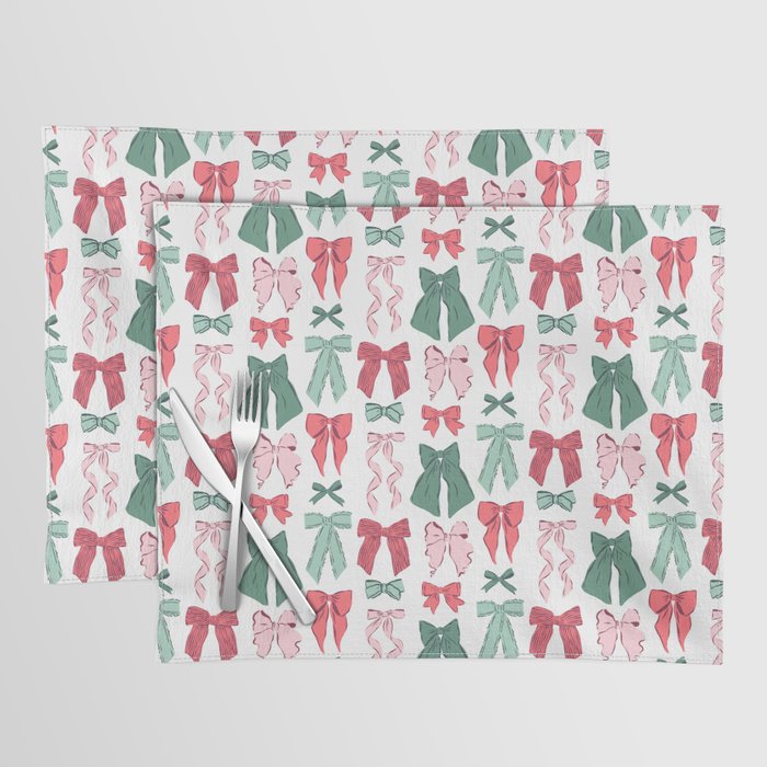 Christmas Bows  Placemat Gallery Image 1