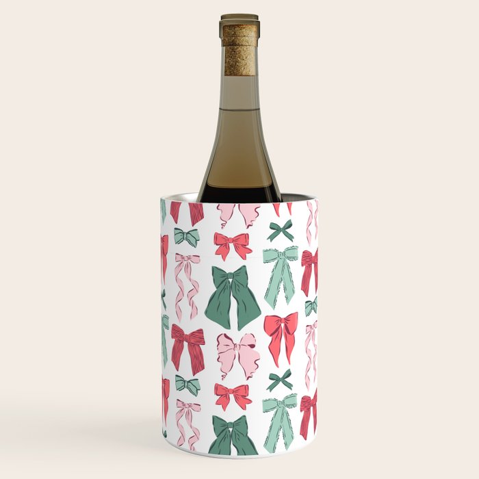 Christmas Bows  Wine Chiller Gallery Image 2