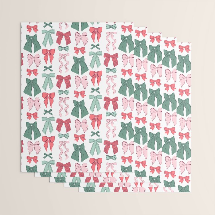 Christmas Bows  Wrapping Paper Gallery Image 3