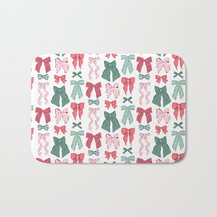 Christmas Bows  Bath Mat Gallery Image 1