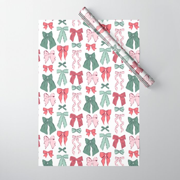 Christmas Bows  Wrapping Paper Gallery Image 1