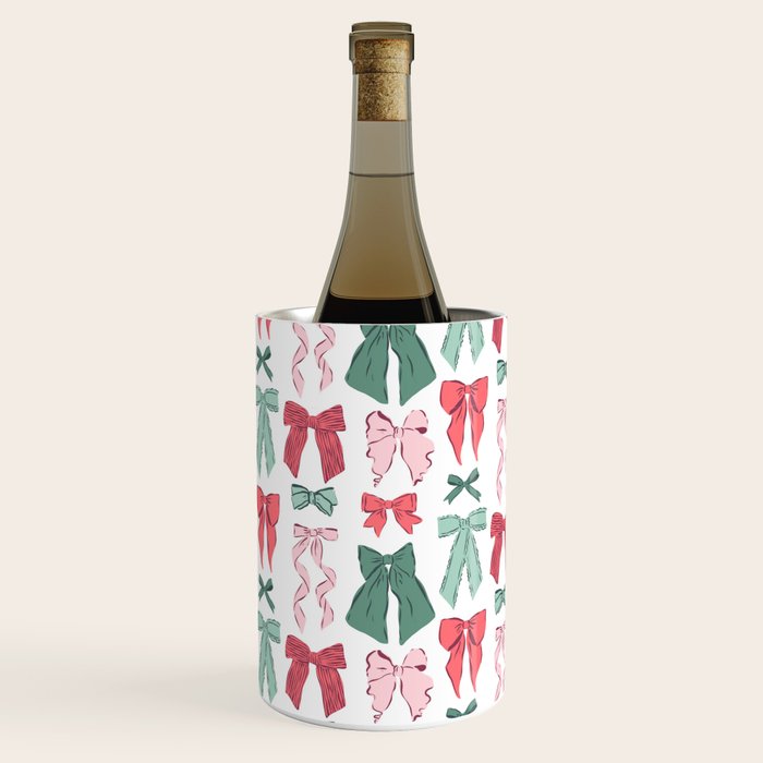 Christmas Bows  Wine Chiller Gallery Image 1