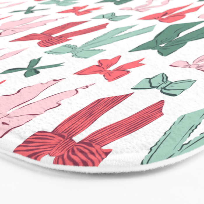Christmas Bows  Bath Mat Gallery Image 3