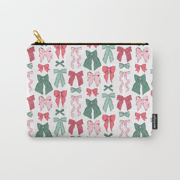 Christmas Bows  Carry All Pouch Gallery Image 1