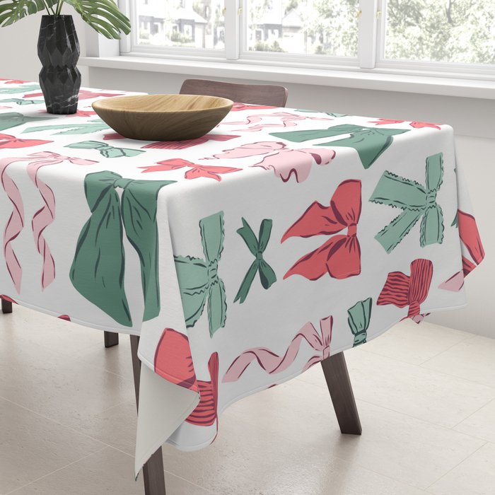 Christmas Bows  Tablecloth Gallery Image 3