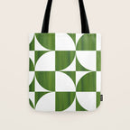 Quadrants (Matcha Green) Tote Bag Gallery Image 1