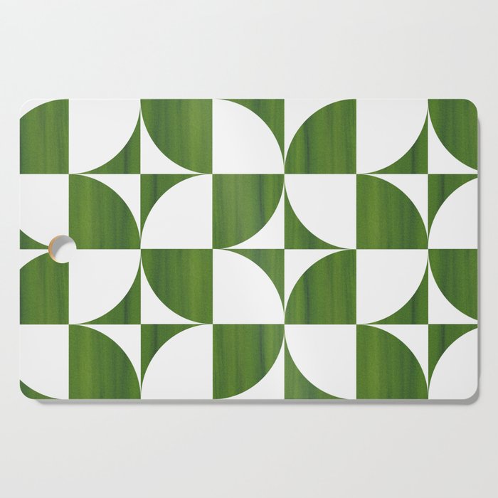 Quadrants (Matcha Green) Cutting Board Gallery Image 1