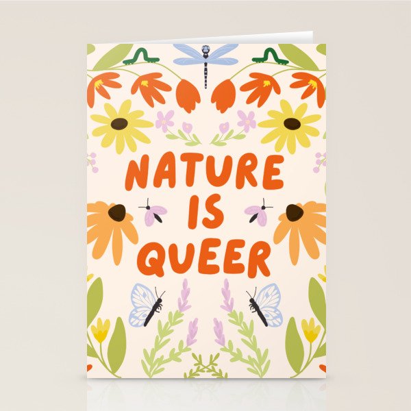 Nature Is Queer Stationery Card Gallery Image 1