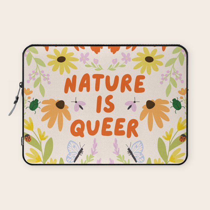 Nature Is Queer Laptop Sleeve Gallery Image 1
