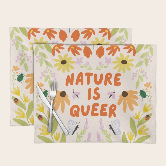 Nature Is Queer Placemat Gallery Image 1