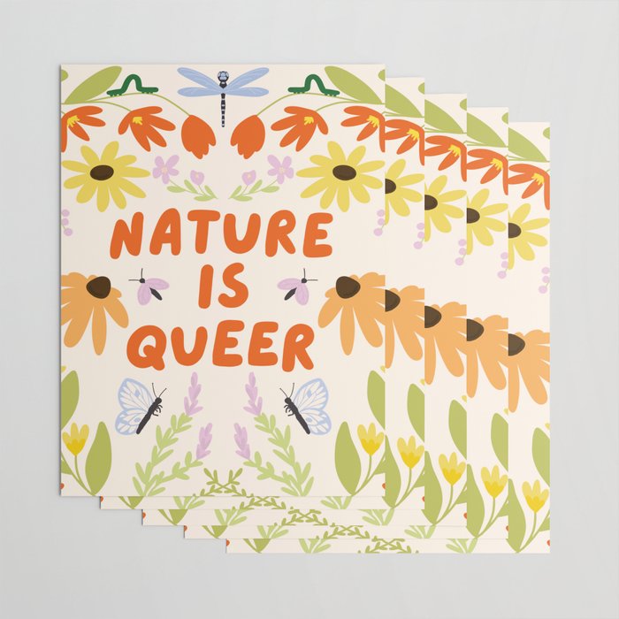 Nature Is Queer Wrapping Paper Gallery Image 3