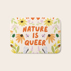 Nature Is Queer Bath Mat Gallery Image 1
