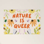Nature Is Queer Welcome Mat Gallery Image 1